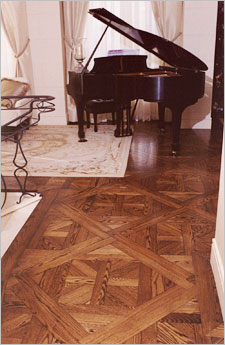 Versailles Inlays Decorative Parquet and Historical Hardwood Floors in Calgary